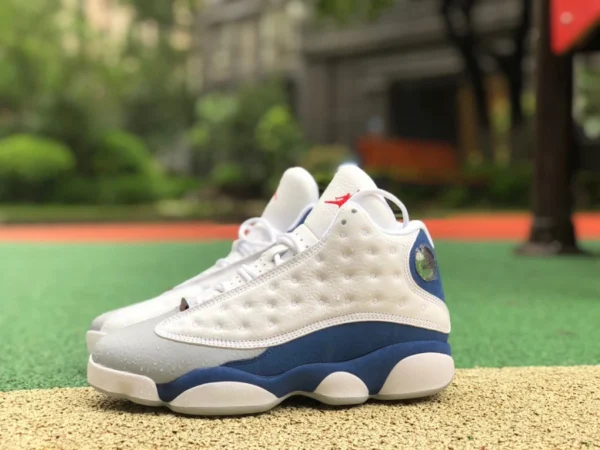 aj13 weiß blau Air Jordan 13 „French Blue“ AJ13 weiß blau Französisch blau 414571-164