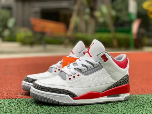 aj3 flammenrot Air Jordan 3 flammenrot weiß rot Mid-Top-Retro-Basketballschuhe DN3707-160