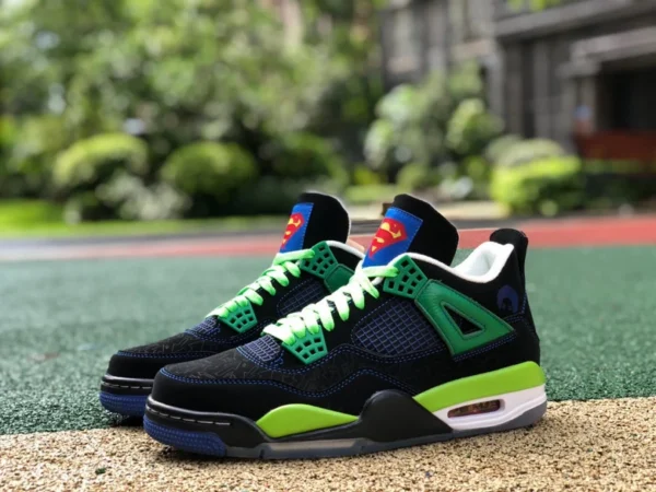 aj4 Charity Pure Original Air Jordan 4 Doernbecher AJ4 Charity Superman DB 308497-015