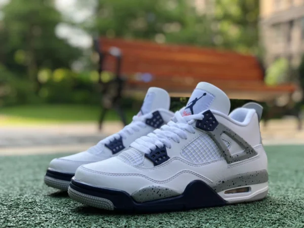 aj4 Navy Pure Original Air Jordan 4 „Midnight Navy“ Marinefarbe dh6927-140