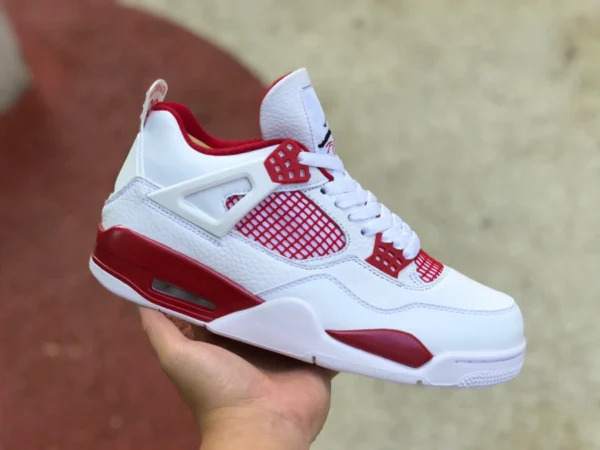 aj4 Atlanta Air Jordan4 „Alternate '89 Joe 4 Weiß Rot 408452 308497-106