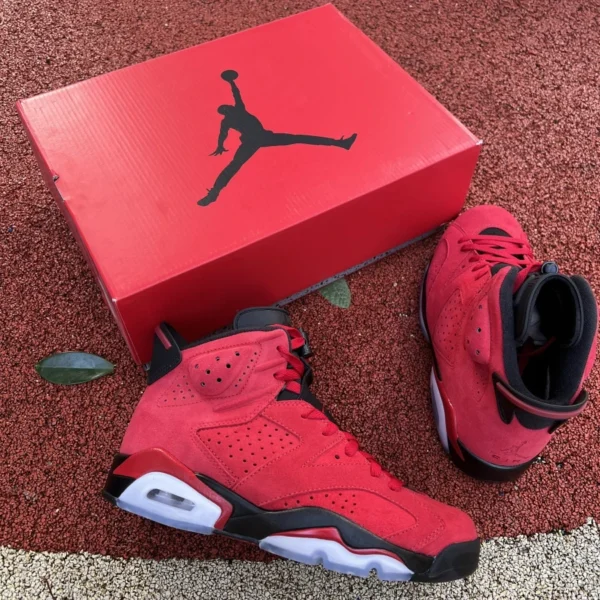 aj6 bulls schwarz rot Air Jordan 6 „Toro“ Angry Bull ct8529-600