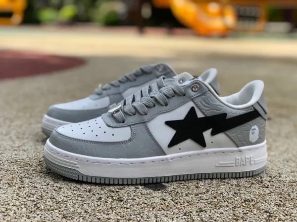 Ape graue neue Version BAPE STA SK8 neue Sneakers Star Freizeitschuhe Ape Low-Top-Sportschuhe