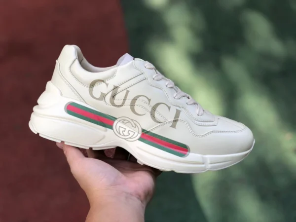 Gucci Rhyton-Druck GUCCI Gucci Rhyton-Serie Dad-Schuhe mit Doppel-G-Sneakern