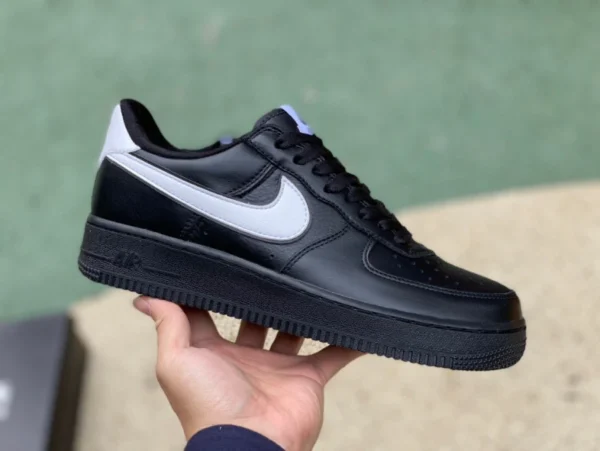 Air Force Schwarz und Weiß Low Pure Original Nike Air Force 1 AF1 Low Vlone Schwarz und Weiß CQ0492-001