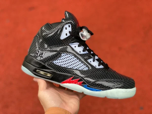 aj5 Transformers Black Mirror Air Jordan 5 „Transformers“ aj5 Transformers Schwarz Rot Blau