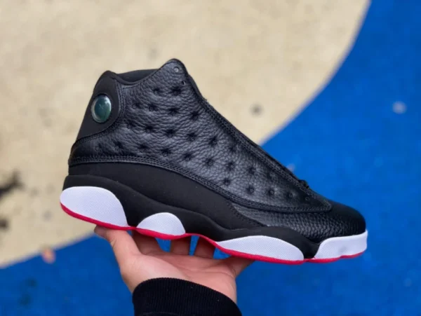 aj13 Playoffs High Top Leder Real Carbon Air Jordan 13 Playoffs Black Playoffs 2023 Edition 414571-062