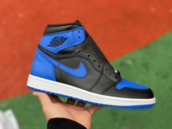 aj1 königsblau altes Modell High Top DG pure original Air Jordan 1 OG Retro Royalblau AJ1 schwarz blau königsblau 555088-007