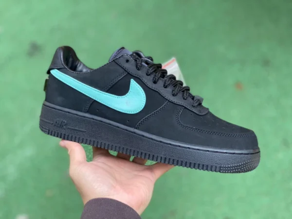 Air Force Tiffany Co-Branding S2 Pure Original Quality Upgrade Tiffany & Co. x Nike Air Force 1 Low Tiffany Co-Branding Air Force Sneakers schwarz grün Low-Top DZ1