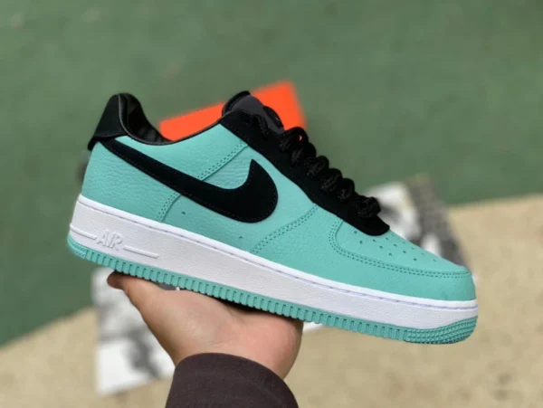 Air Force Reverse Tiffany Joint S2 Pure Original TIFFANY & CO./Tiffany x Nike Air Force 1 Low 11837" Tiffany Joint Green Black dz1382-002