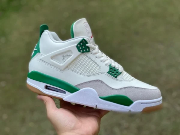 aj4sb joint weiß grün T1 pure original Nike SB x Air Jordan 4 AJ4 Pine Green weiß grün türkis SB joint DR5415-103