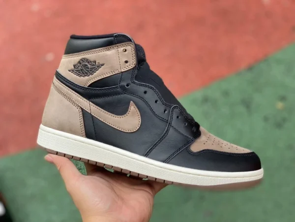 aj1 braun schwarz High Top DG Pure Original Air Jordan 1 High OG Palomino Leder Mokka High Top braun schwarz DZ5485-020