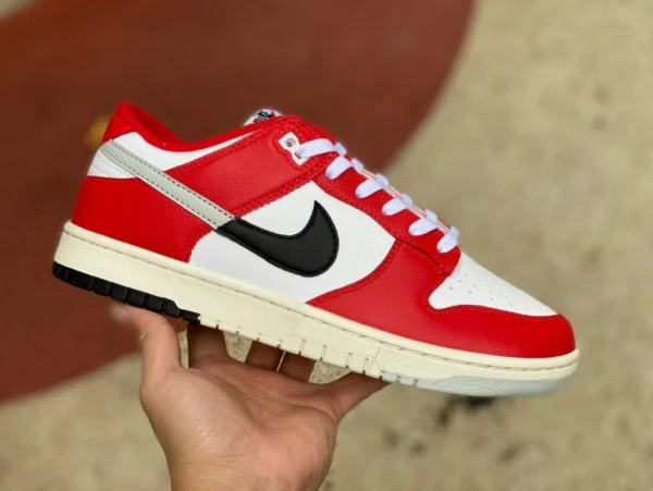 Dunk Chicago Split Nike SB Dunk Nike Dunk Low „Chicago Split“ Weiß Rot DZ2536-600