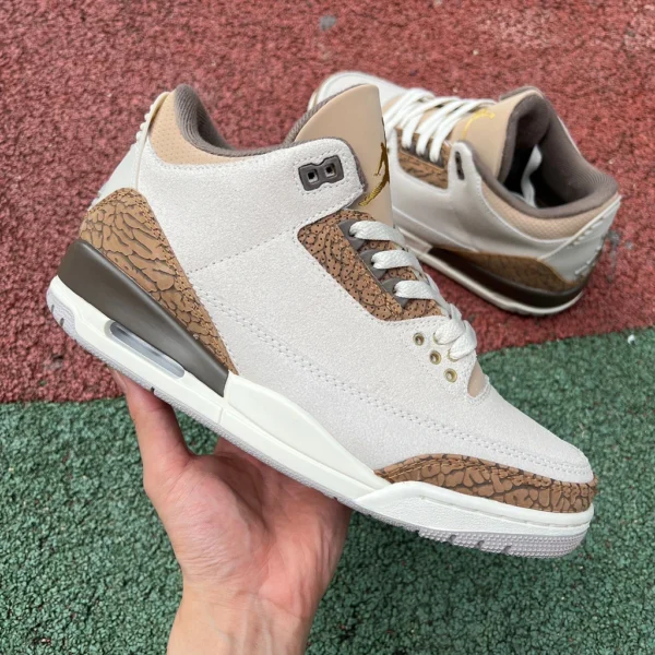 aj3 grau braun mokka Außenhandelsversion Air Jordan 3 „Palomino“ ct8532-102