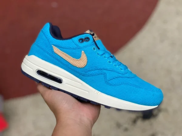 Max1 PRM Blau Nike/NIKE Air Max 1 PRM Herren-Sport-Lauf-Freizeitschuhe FB8915-400