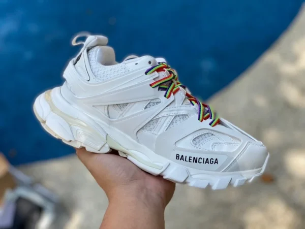 Balenciaga 3.0 weißes Band Balenciaga Triple S Papa-Schuhe Balenciaga