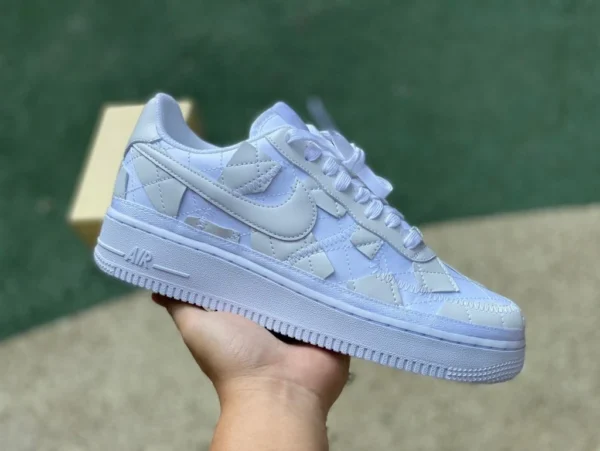 AF1 White Billie zusammen mit reinem Original Billie EilishxNike Air Force1AF1 White Billie DZ3674-100