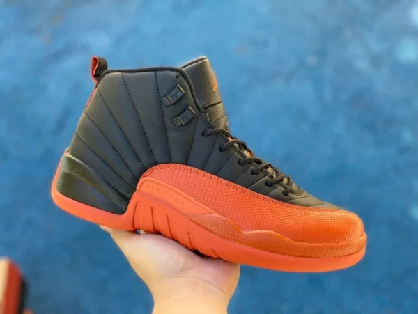 aj12 schwarz orange High-Top Air Jordan 12 WMNS „Brilliant Orange“ leuchtendes Orange FD9101-081