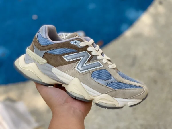 NB9060 Grau Braun Blau New Balance/New Balance 9060 Series Millennium Little Elephant Hoof Sport- und Freizeit-Dad-Schuhe U9060MUS