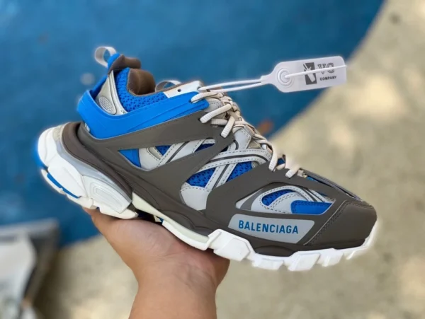 Balenciaga 3.0 grau weiß blau Balenciaga Triple S Papa Schuhe Balenciaga