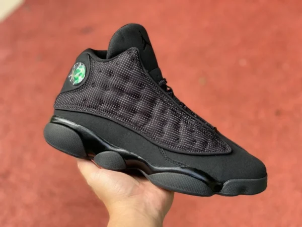 aj13 Black Cat High Top Air Jordan 13 AJ13 Black Cat Pure Black Black Soul 3m Reflektierend 414571-011