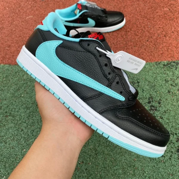 aj1 barb low top black orchid Air Jordan 1 x Travis Scott TS joint barb low top DM7866-701