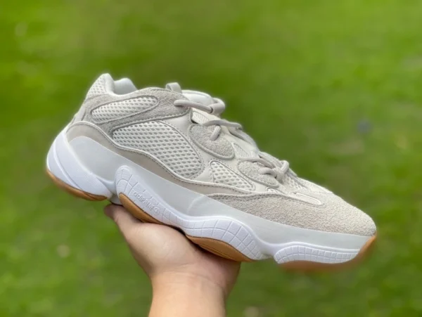 Coconut 500 Bone White Raw Gum Base adidas Yeezy 500 ID1600