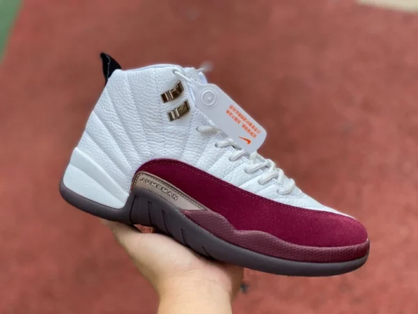 aj12 weißweinrot amm AMM x Air Jordan 12 AJ12 weißweinrot A Ma Maniere DV6989-100