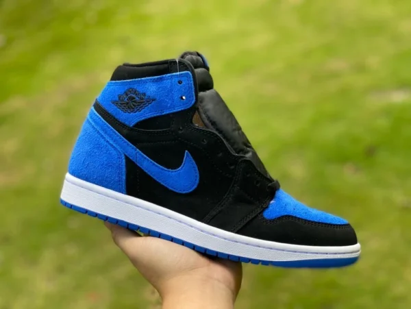 aj1 königsblau und reines Original Air Jordan 1 High OG „Royal Reimagined“ DZ5485-042