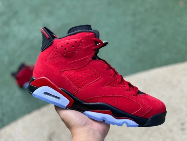 aj6 Big Red Bull Special Edition Air Jordan 6 „Toro“, produziert von LJR Bull Red Angry Red CT8529-600