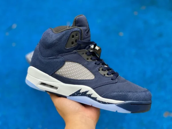 aj5 Mitternachtsblau AIR JORDAN 5 „MIDNIGHT NAVY“ Georgetown Mitternachtsblau FD6812-400