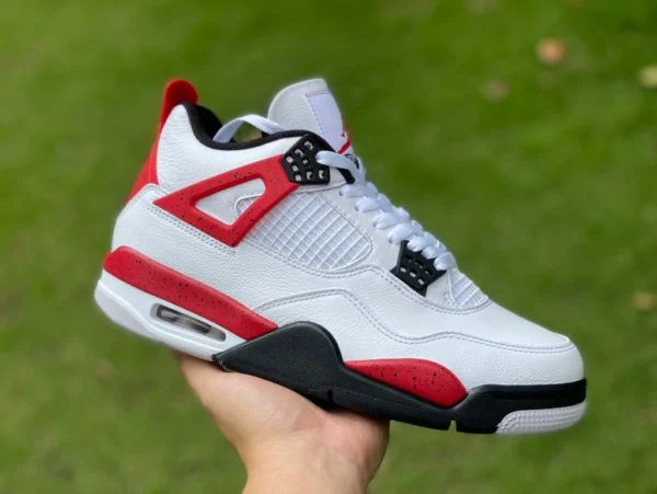 aj4 Red Cement Y reines Original Air Jordan 4 RETRO „Red Cement“ DH6927-161