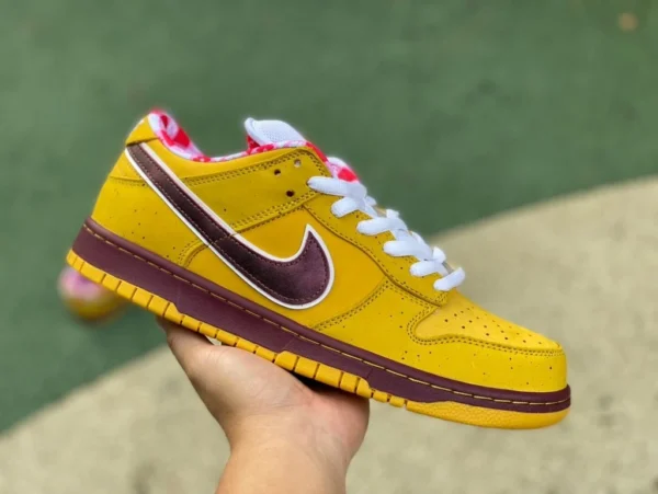 Dunk Yellow Lobster und reine originale Nike Dunk SB Low Ultra-Limited Low-Top-Sneaker 313170 137566