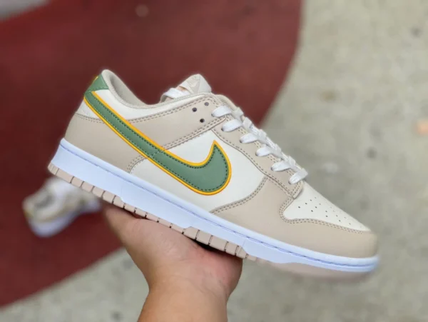 Dunk Jasmine Milk Green Gelb Nike Dunk Low Nike Damenschuhe Jasmine Milk Green Gelb Grün Lässige Retro-Low-Top-Sneaker FQ6869131