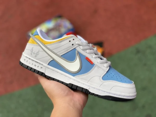 Dunk Athena White and Blue Collaboration Color x Nike Dunk SB Low Yiyi Series ZD2356155