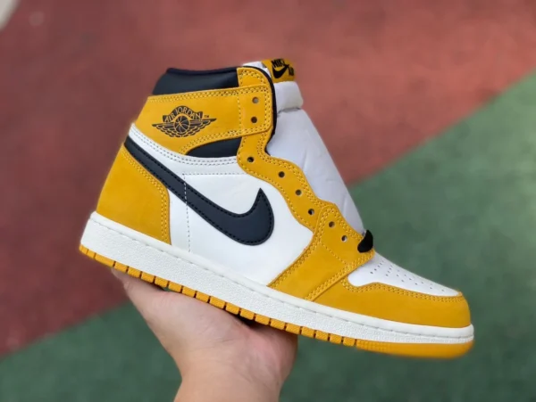 aj1 gelber Ocker Air Jordan 1 High OG Yellow OchreDZ5485701