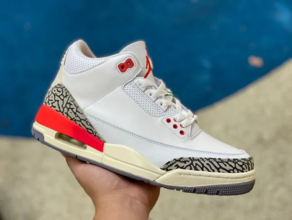 aj3 weiß und rot alt neu AIR JORDAN 3 GEORGIA PEACH VERÖFFENTLICHUNG SOMMER 2024 Modell ck9246121