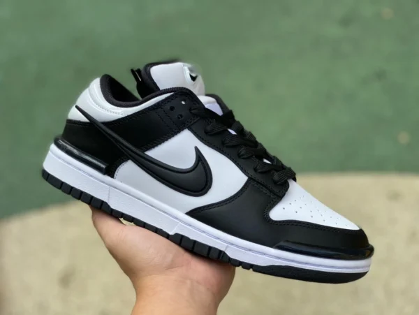 Dunk schwarz und weiß großer Haken reiner Original Nike Dunk Low TwistPanda Panda weiß schwarz DZ2794001