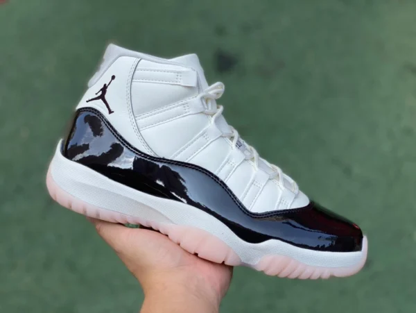 aj11 Kirschblütenrosa Kang-Schnalle geschnittenes Stück reines Original Air Jordan 11 Neapolitan AR0715101