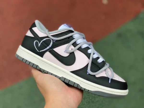 Dunk Strap schwarz und grau weiß Nike SB Dunk Low Low-Top-Sport- und Freizeit-Sneaker DD1503117