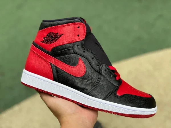 aj1 banned Gürtel des ersten Jahres x reines Original Air Jordan 1 banned AJ1 Joe 1 schwarz rot banned 432001001