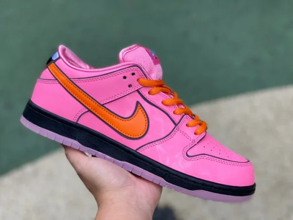 Dunk Powerpuff Girls Rosa Pure Original Powerpuff Girls x Nike SB Dunk Low FD2631600