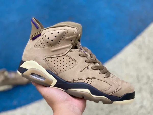 aj6 Brown Khaki Air Jordan 6 WMNS Gore-Tex „Brown Kelp“ FD1643-300 Details AJ