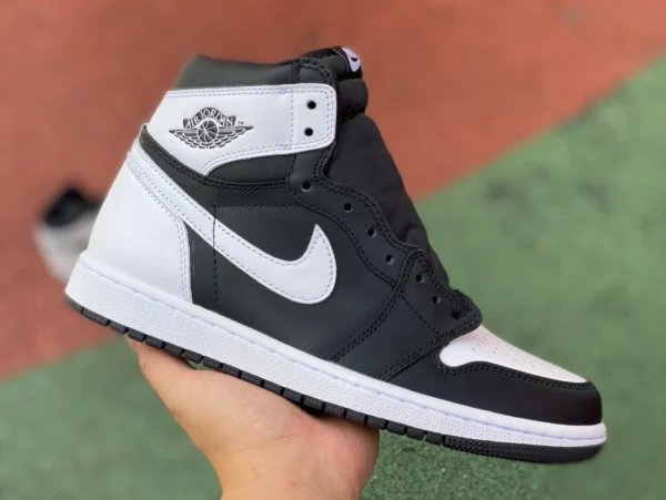 aj1 schwarz-weißer High-Top AirJordan 1 AJ 1 High OG „Reverse Panda“ dz5485-010