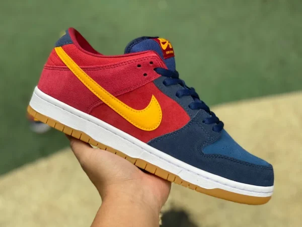 Dunk rot und blau Yuanyang Nike/Nike SB Dunk Low Pro PRM Low-Top-Sneaker rot und blau Yuanyang DJ0606-400