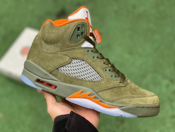 aj5 olivgrün cp pure original Air Jordan 5 „Olive“ DD0587-308