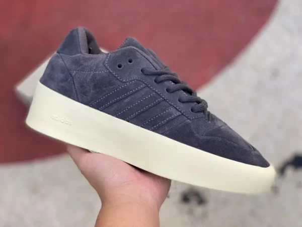 Nebel Co-Branding Adidas Fear of God x adidas originals FORUM 86 Lo „Core Black“ Low-Cut-Sneaker IG6633