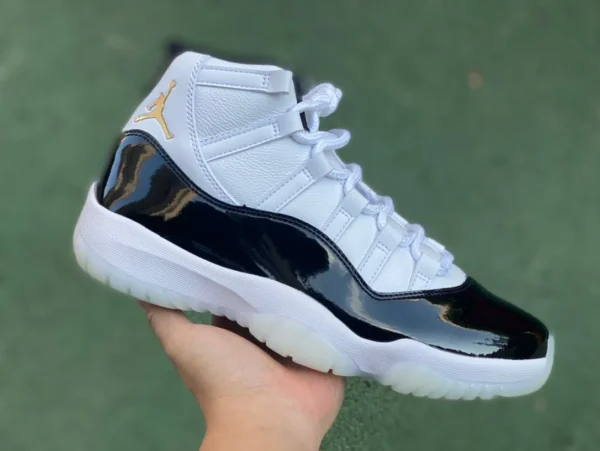 Aj11 Gold Brick LNM Batch CP Pure Original Air Jordan 11 DMP AJ11 Weiß Schwarz Gold High Top Retro-Basketballschuhe CT8012-170