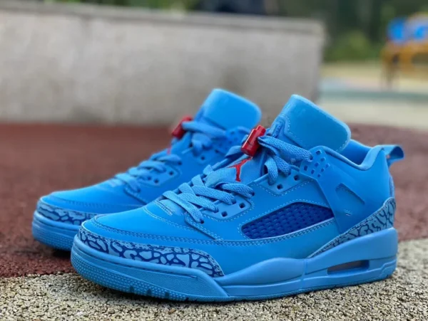 Jordan Spizike blau Nike Air Jordan Spizike Low Spike Lee Sport-Basketballschuhe FQ1759-400