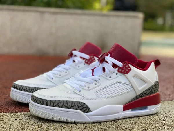 Jordan Spizike weiß und rot Nike Air Jordan Spizike Low Spike Lee Burst-Muster FQ1579-126